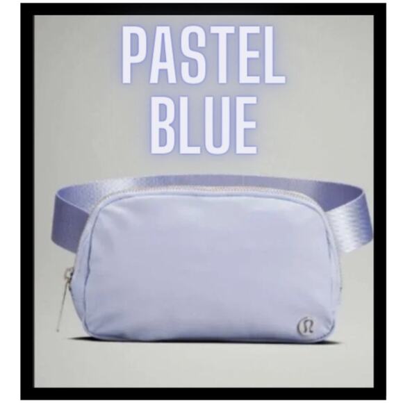 NWT Pastel Blue lululemon Everywhere Belt Bag EBB 1L - Picture 1 of 13